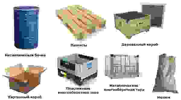 Тара для перевозки грузов в чайковском